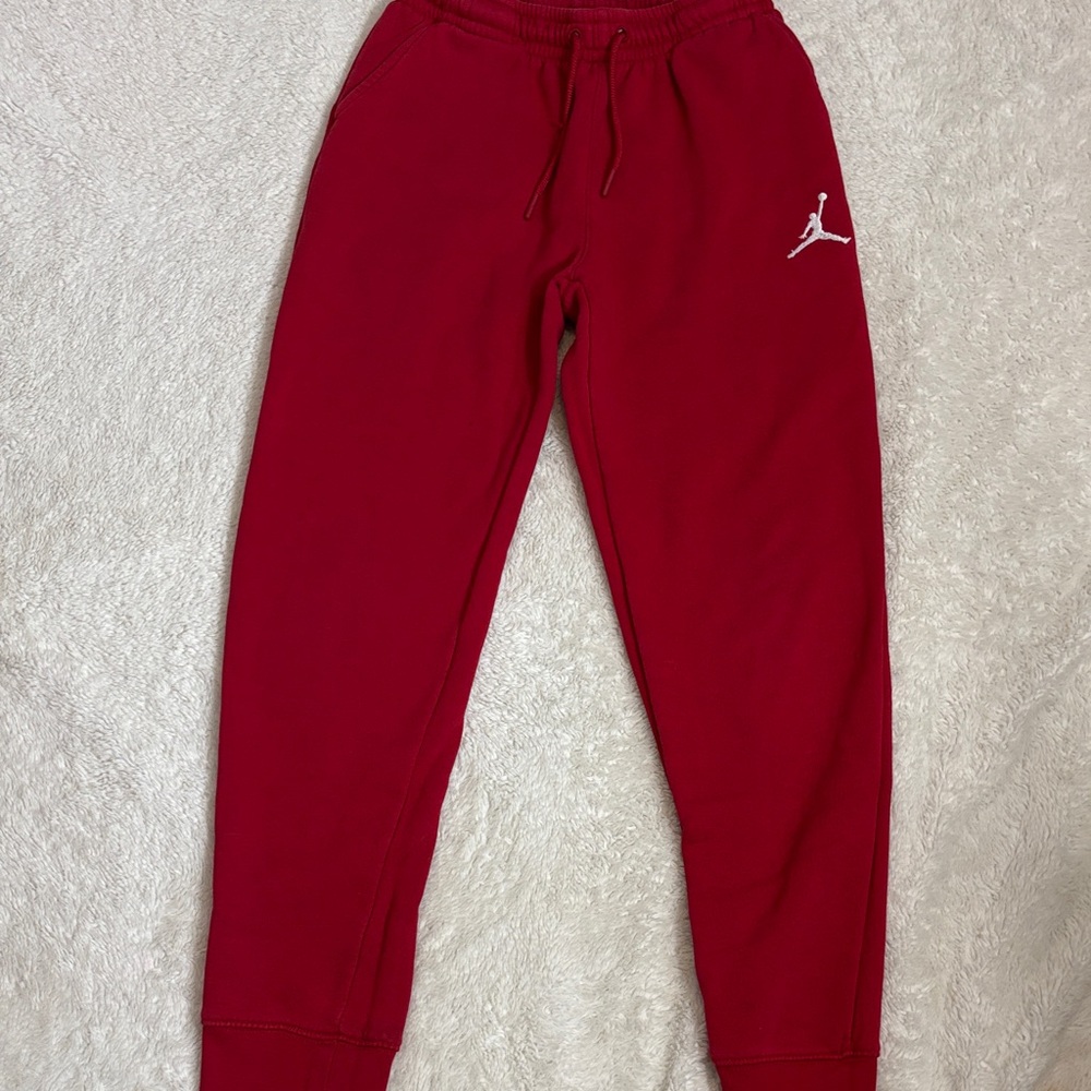 Jordan Kids Bold Red Joggers